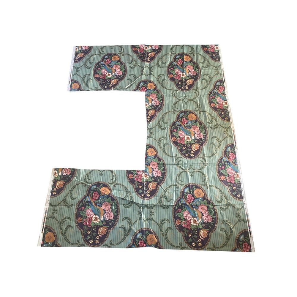 Bassett McNab "Bedford Court" by Janice Lachman Fabri swatch 21” x 54” wide
